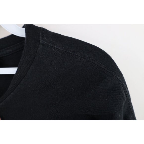 Vintage Y2K Quiksilver Surfing Mens 2XL Faded Spell Out Short Sleeve T-Shirt - Picture 10 of 14